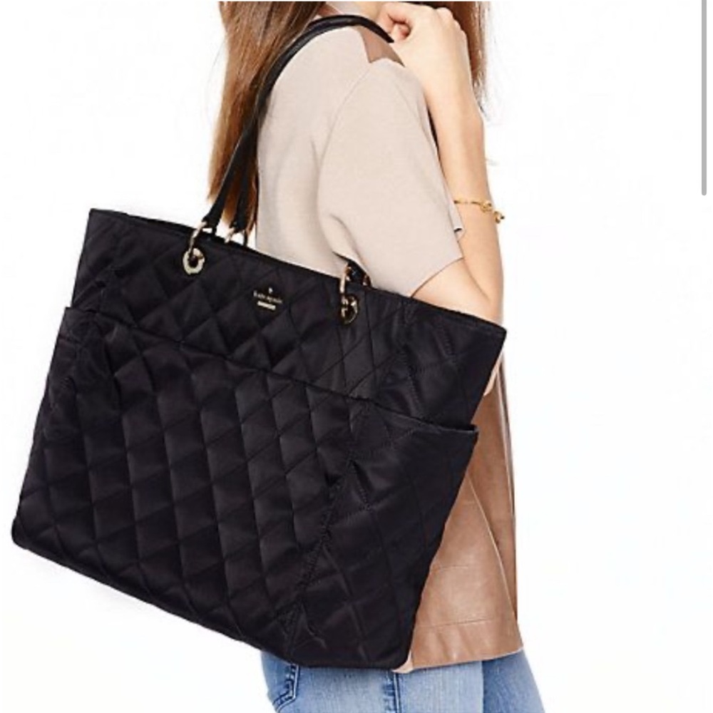 Kate Spade Emerson Place quilted Pauline Baby bag